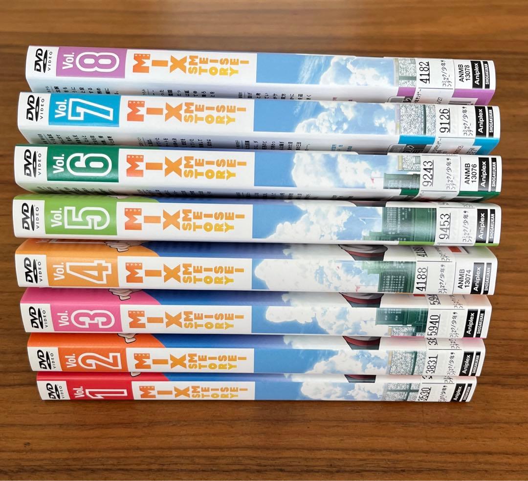 MIX DVD 全8巻　全巻セット　あだち充
