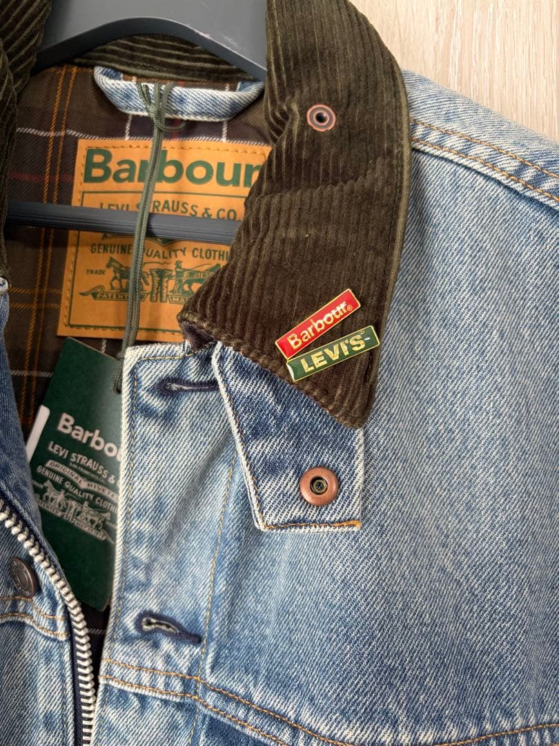バブアー　リーバイス　Type2 トラッカー ジャケット