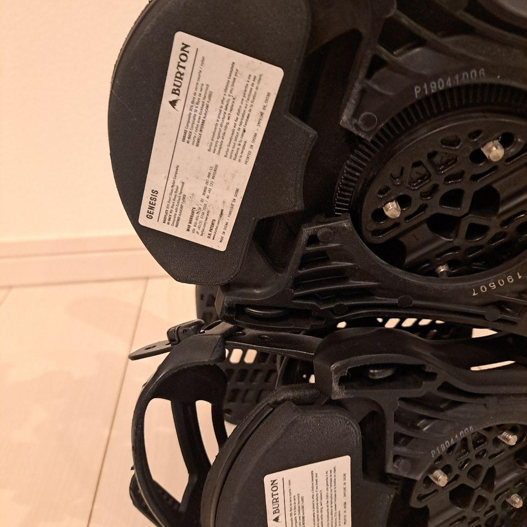 バートン　ジェネシス　ビンディング　Mサイズ　ブラック　22-23