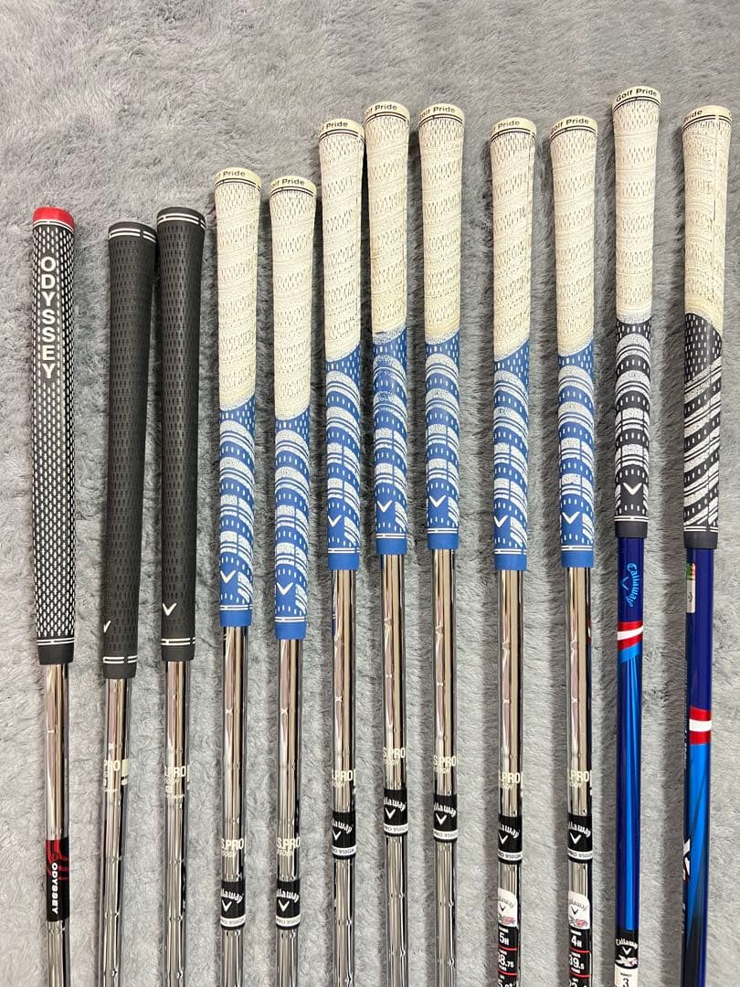 【送料込み】キャロウェイ右利き XRsteelhead フレックスＳ　フルセット