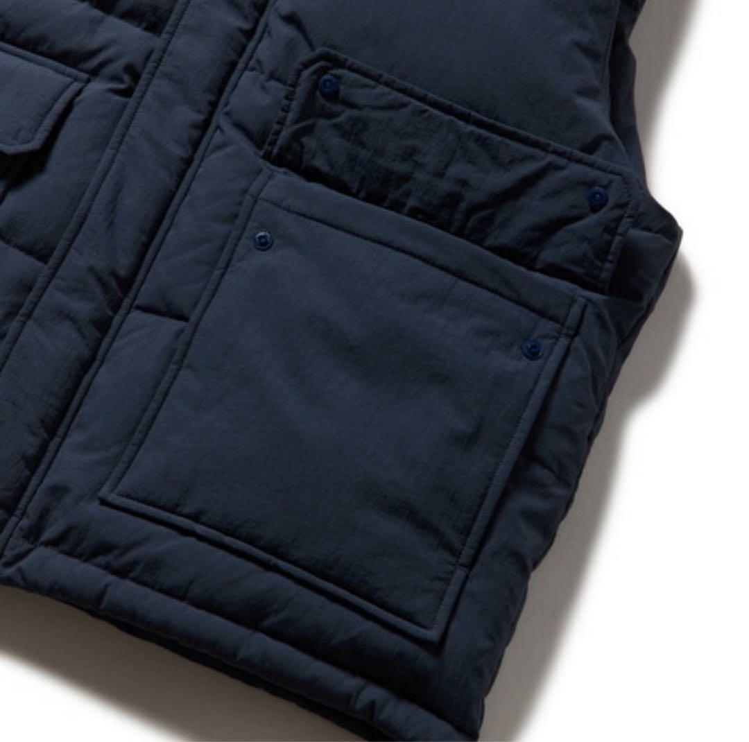 ニューエラ（NEW ERA）ダウンベスト コーデュロイ ナイロン コンビ