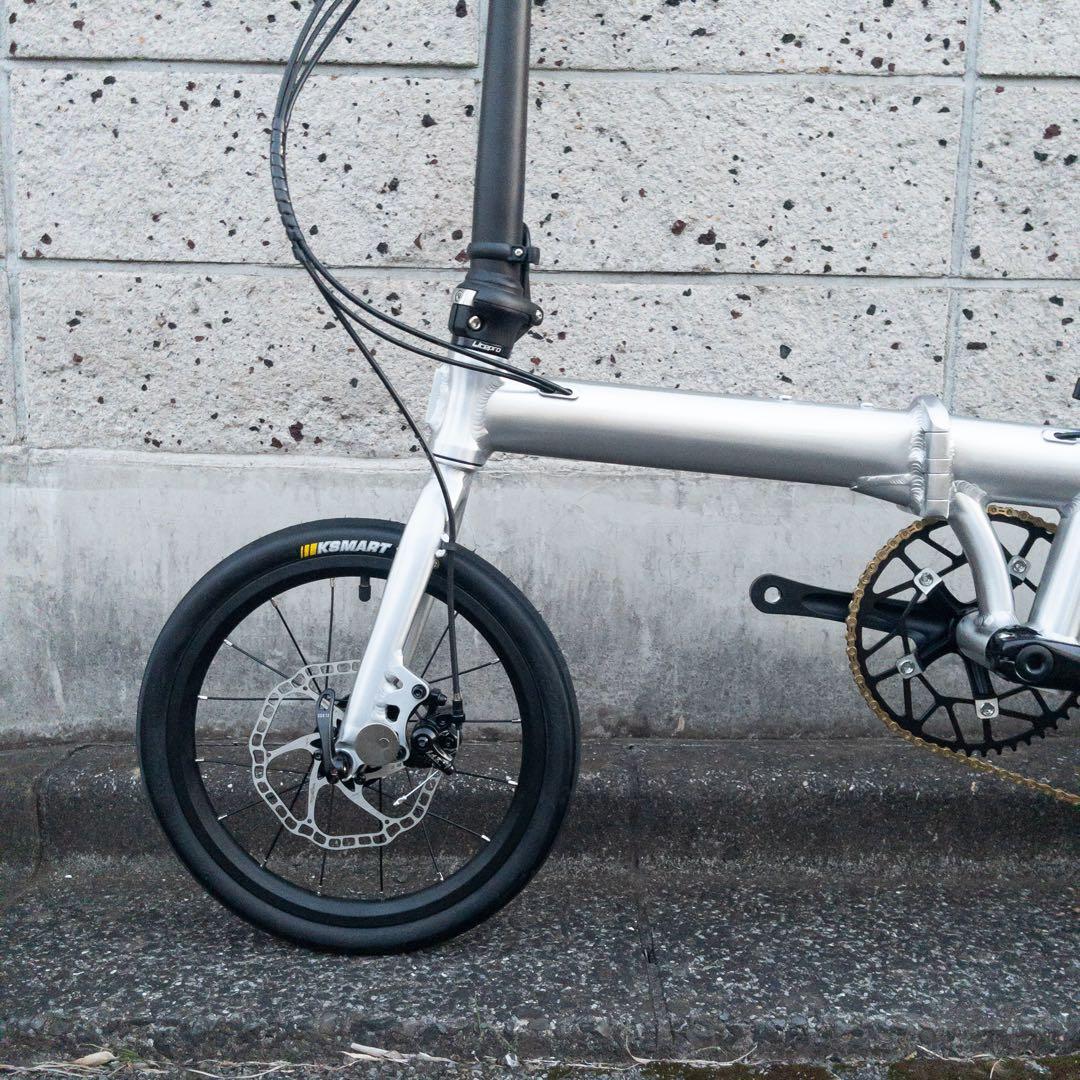 DAHON K9X 同等 ★ 超軽量【8KG】★Tiagra 10速 クリア塗装