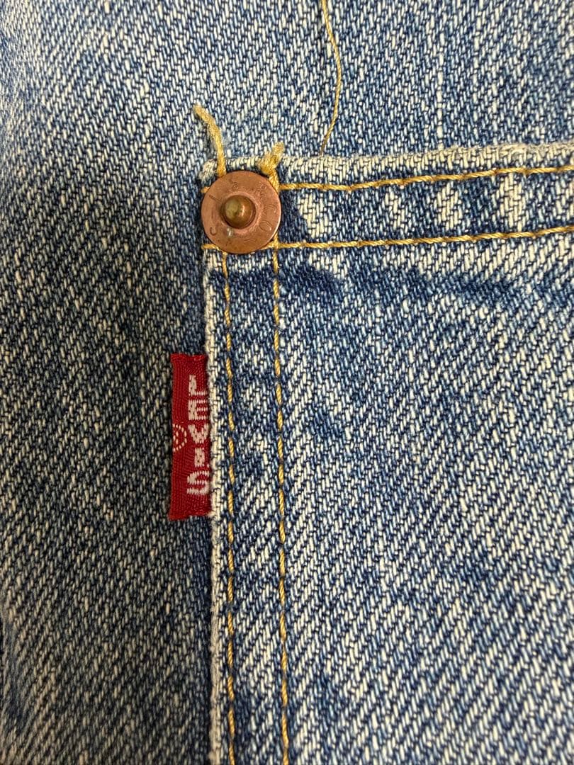 し*け様 Levi's ファーストデニムジャケット　復刻 古着　ハチノス
