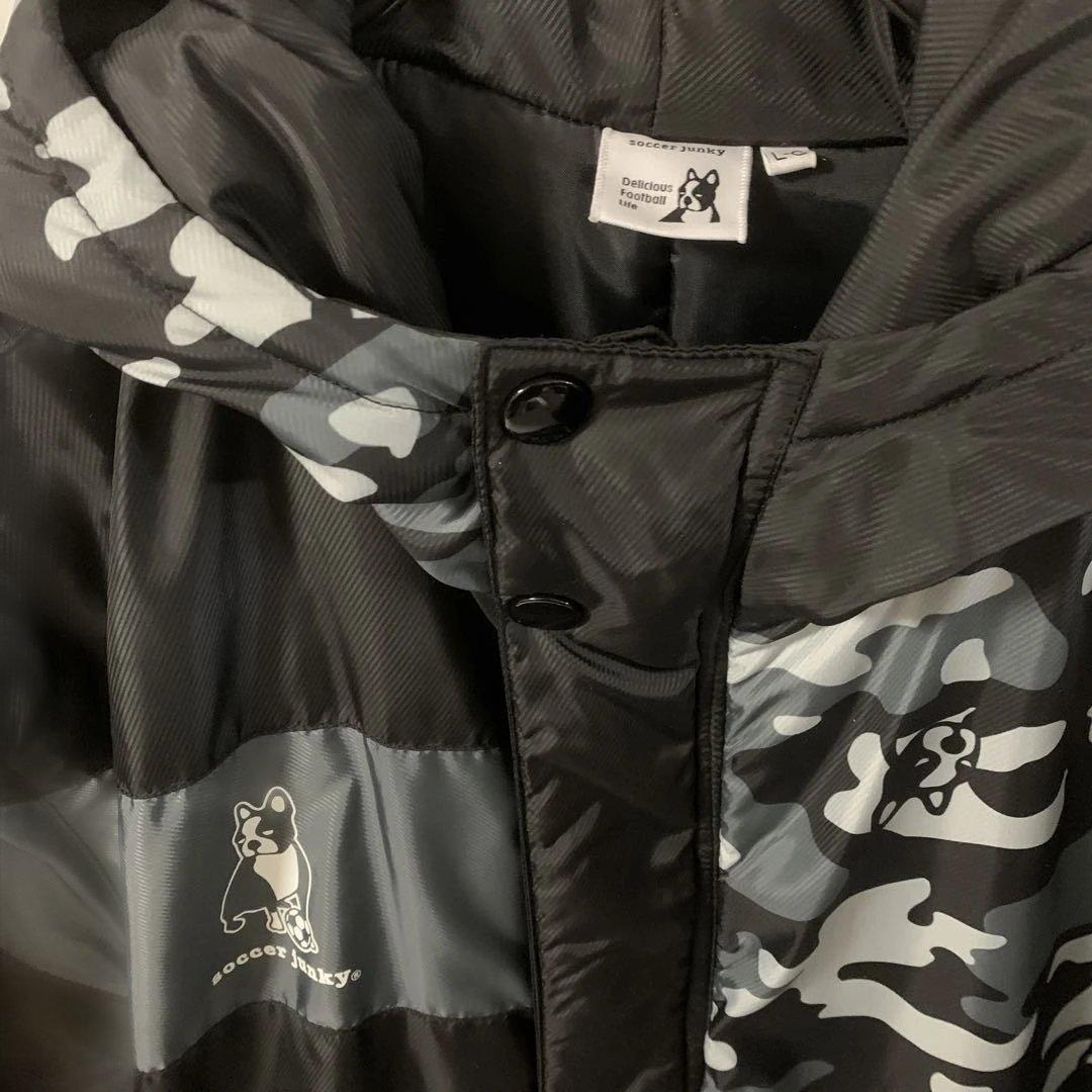 Soccer junky サッカージャンキー　ベンチコート Lサイズ　大人