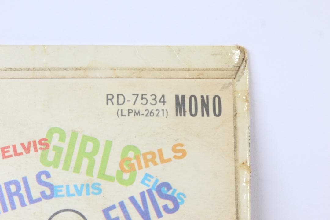 英LP Elvis Presley Girls! Girls! Girls!