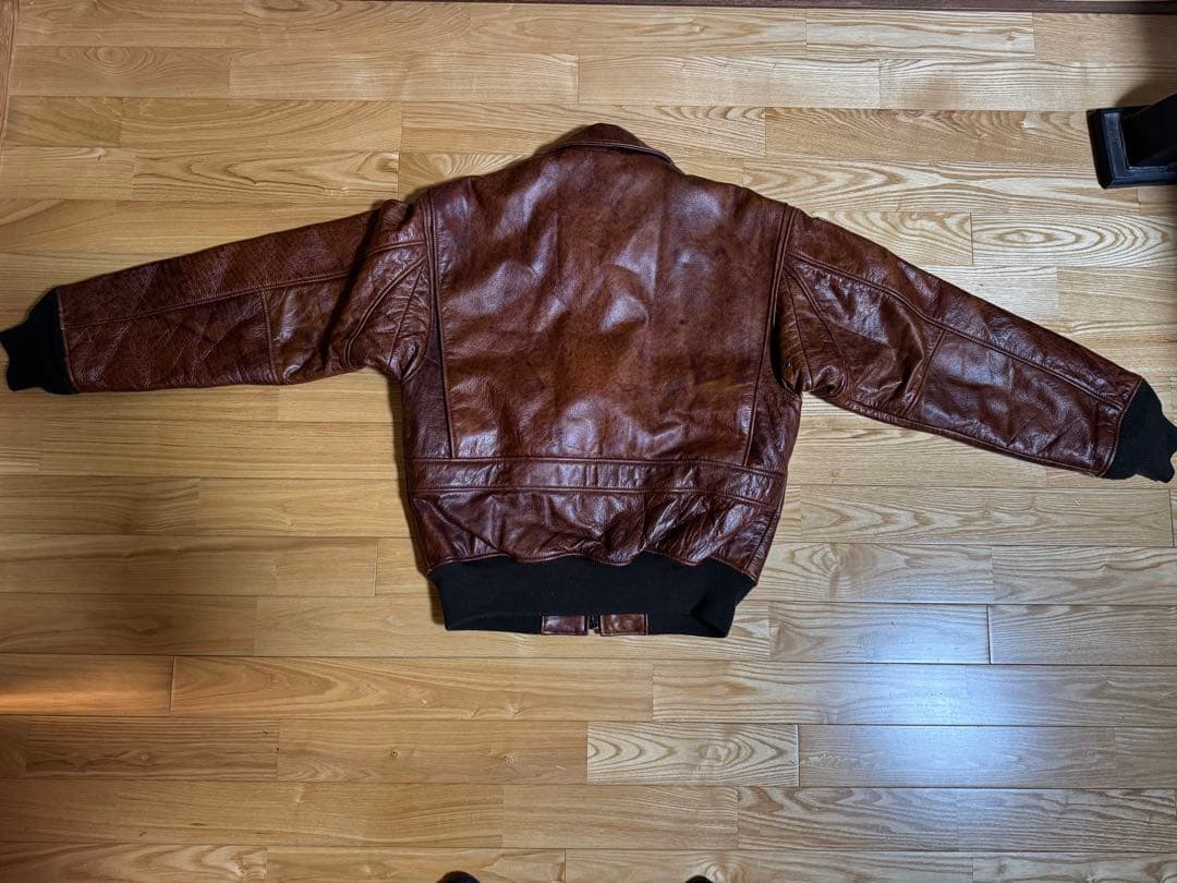 AMECO A-2　レザージャケット　サイズ110
