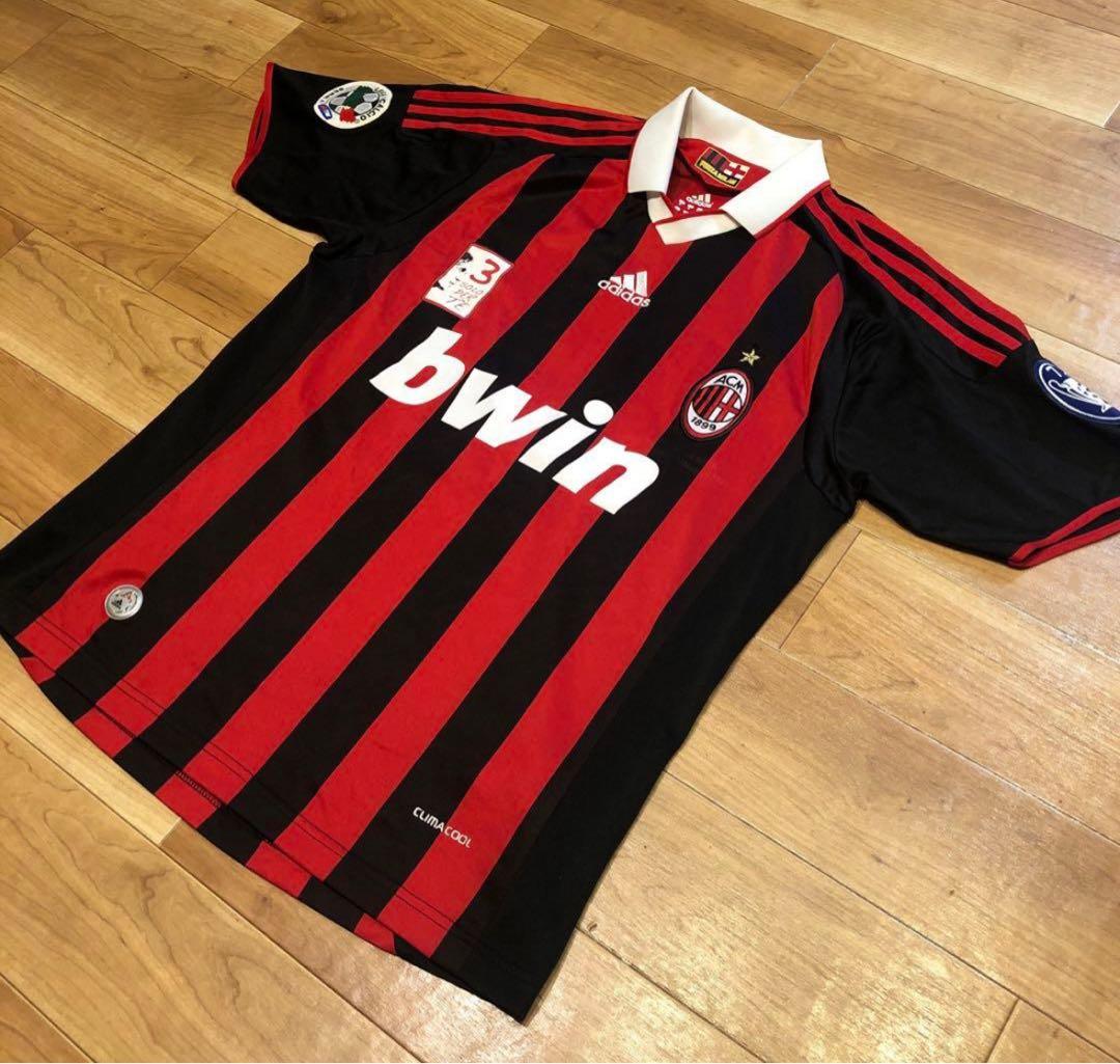 ACミラン　adidas パオロ・マルディーニ　ユニフォーム　引退試合