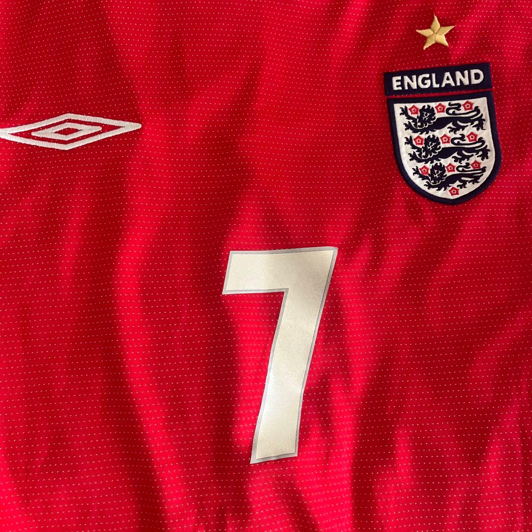 ベッカム　ユニホーム　イングランド代表 7番 長袖　M カッコイイ♪