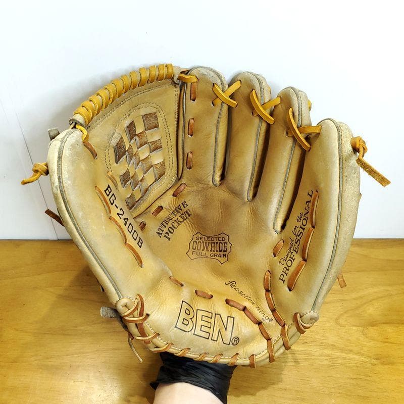 ベンゼネラル BEN GENERAL 中畑清 真弓明信 山本和之 軟式グローブ