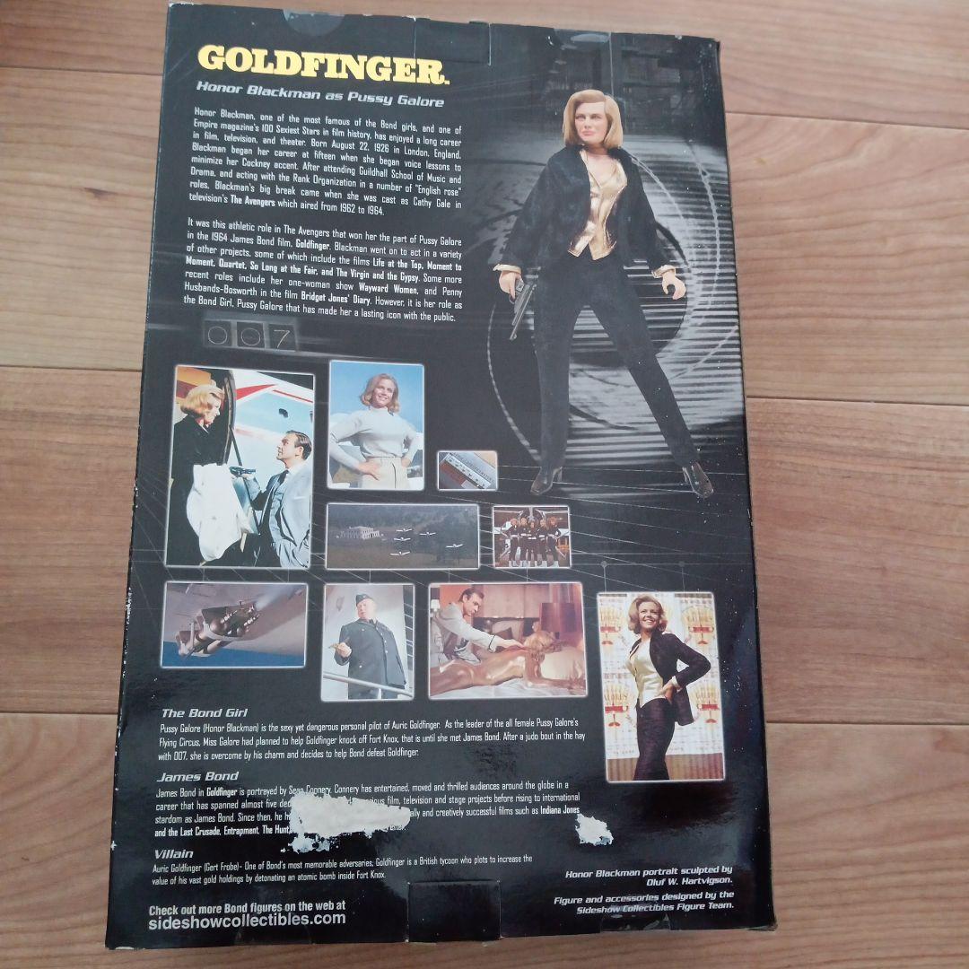 007 ゴールドフィンガー　プッシー・ガロア 　ブラックマン　 SIDESHOW