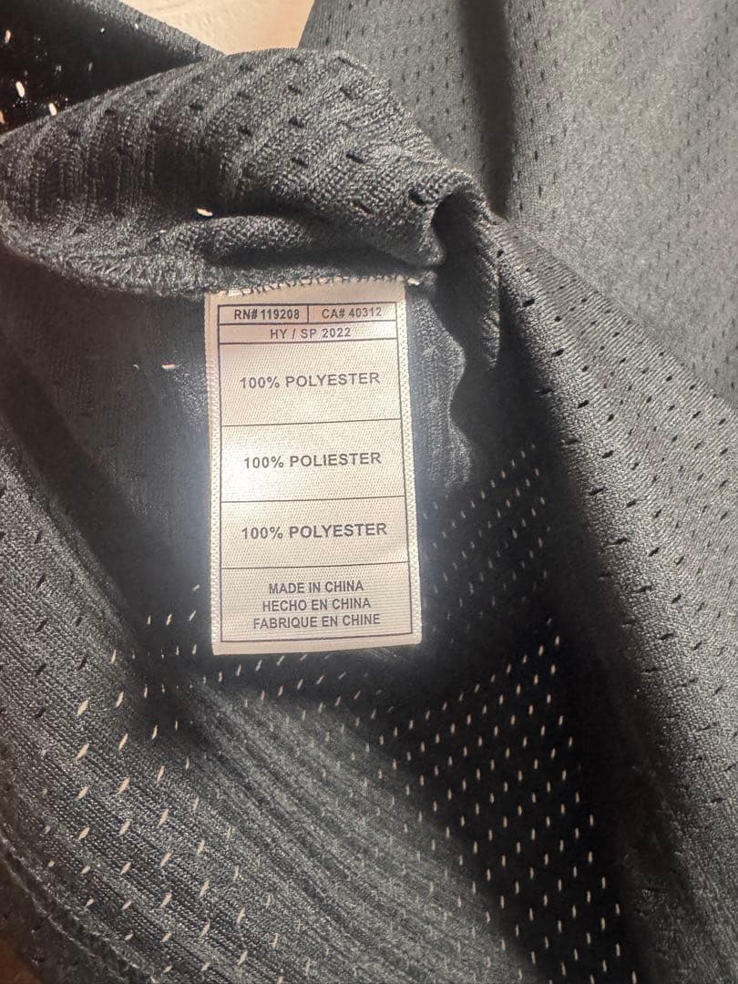 Iverson 3 Sixers ブラックユニフォーム L