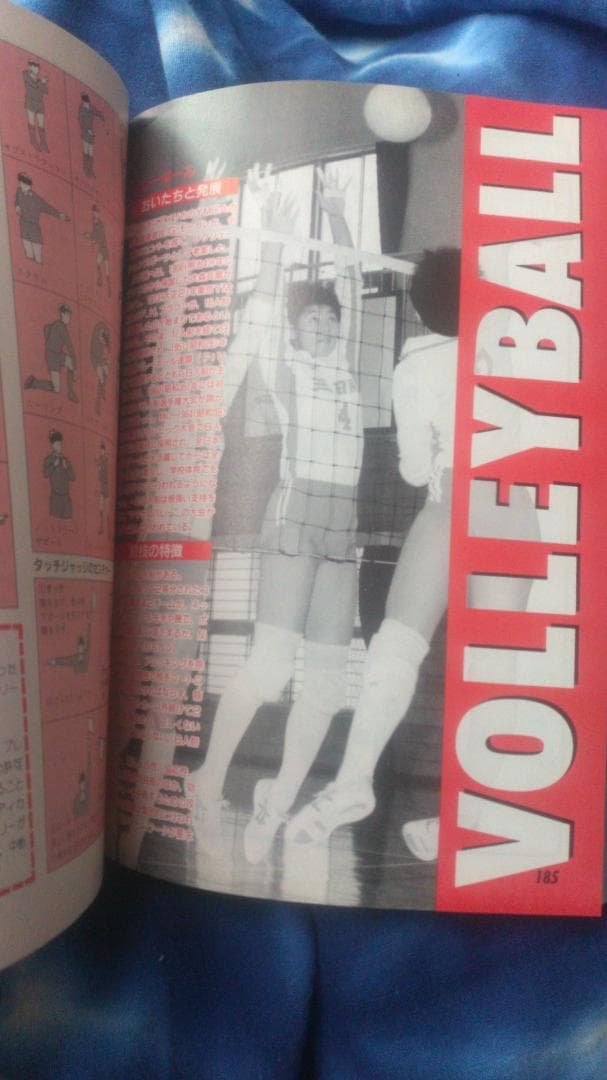 ビジュアルスポーツ　バレー　バスケ　体操　2000　カラー写真部分あり　未使用