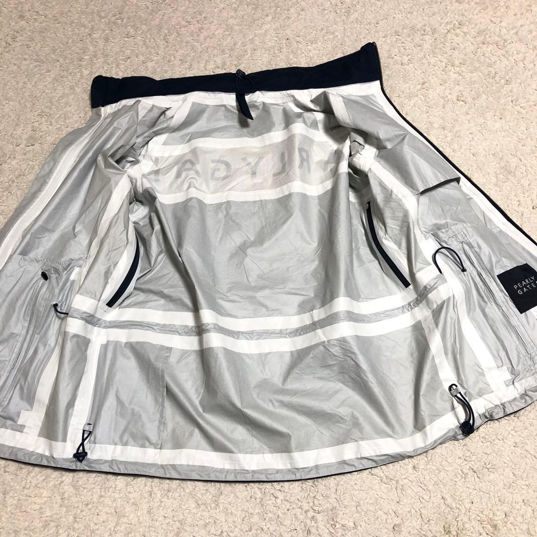 パーリーゲイツ 4way レインジャケット AQUAX 撥水防水透湿