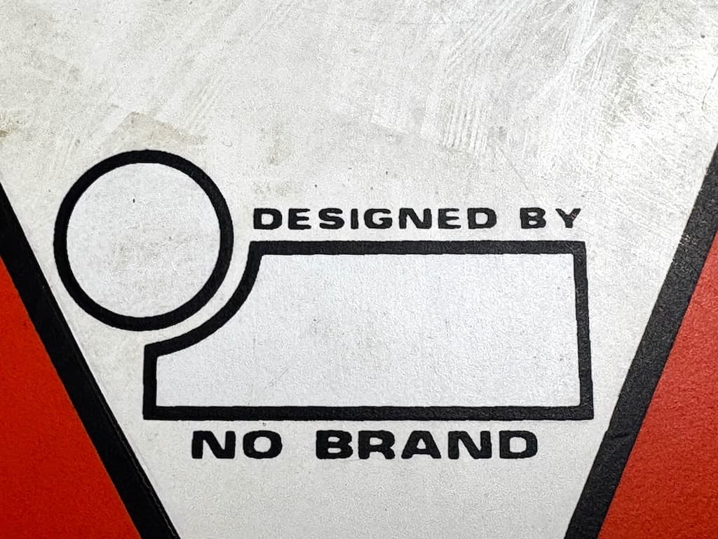 ノーブランド社製　ZACK & KITTY ロングボード ホワイト/オレンジ