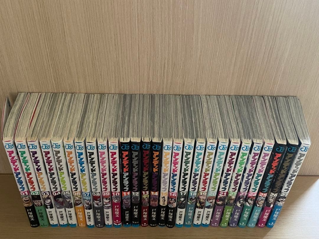 アンデッドアンラック　１巻〜２７巻　全巻セット　まとめ売り