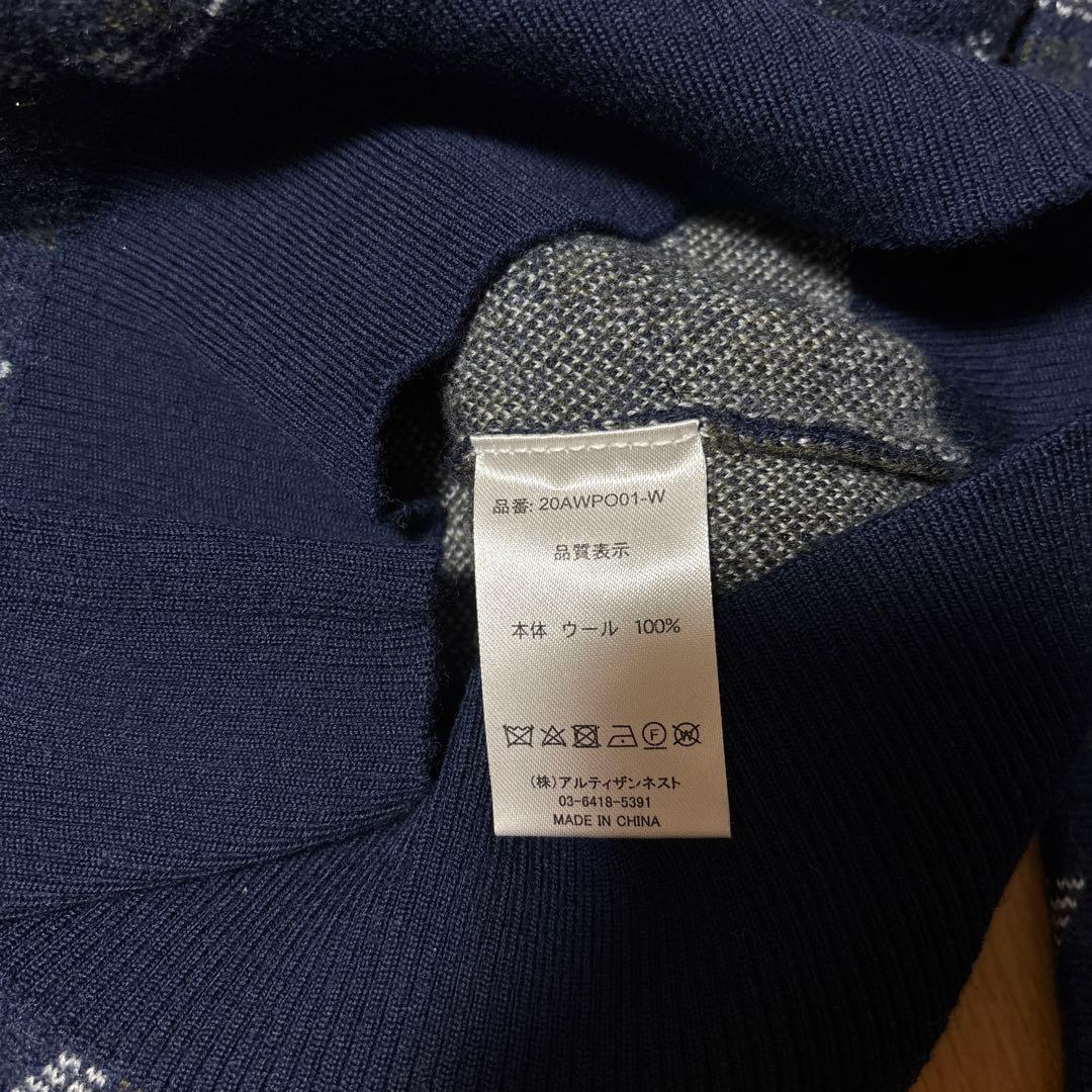 ネイビーセーター 20AWPO001-W