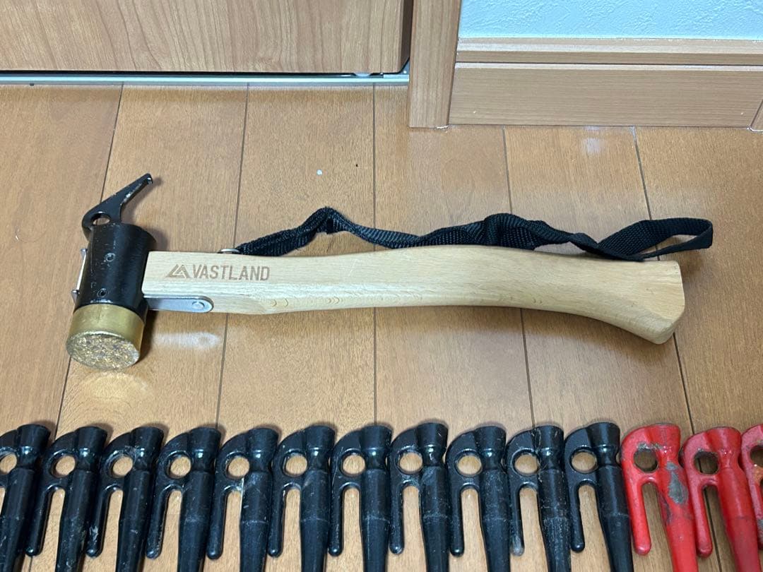 村の鍛冶屋 エリッゼステーク 計48本＋ペグハンマーセット