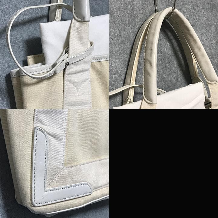 BALENCIAGA ハンドバッグ 339933 ネイビーカバス ポーチ付き