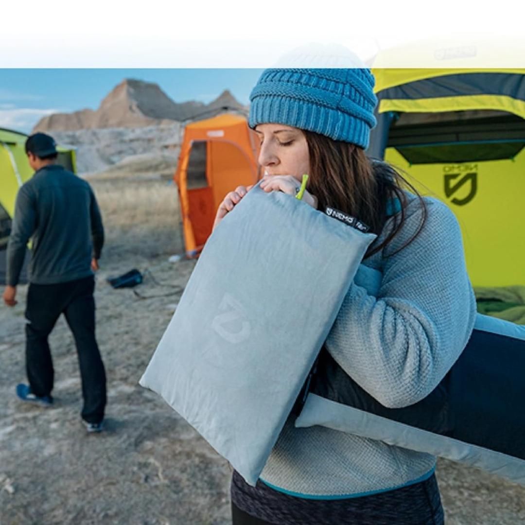 ★新品 NEMO Fillo King 高級キャンプ枕 385g