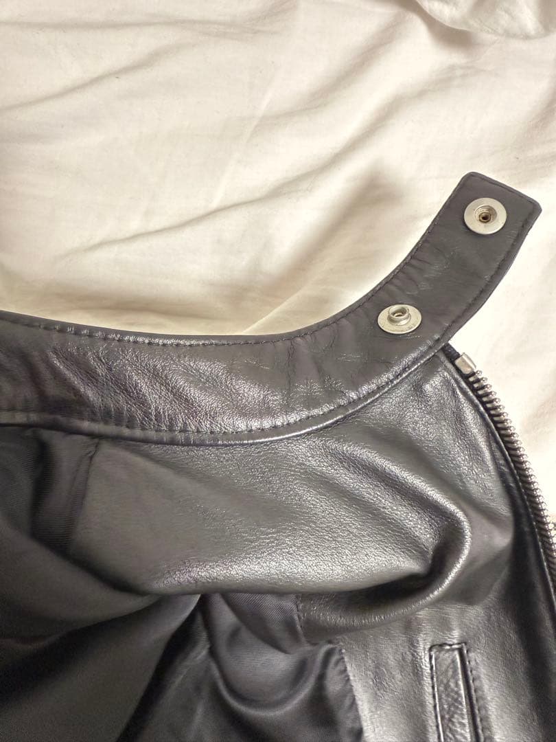 Maison Margiela S50AM0257 ハの字ライダースジャケット