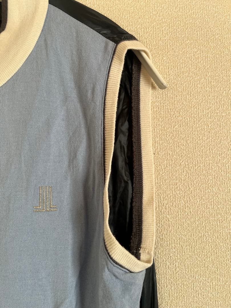LANVIN SPORTS ゴルフベスト42 LL相当 レディース ジップアップ