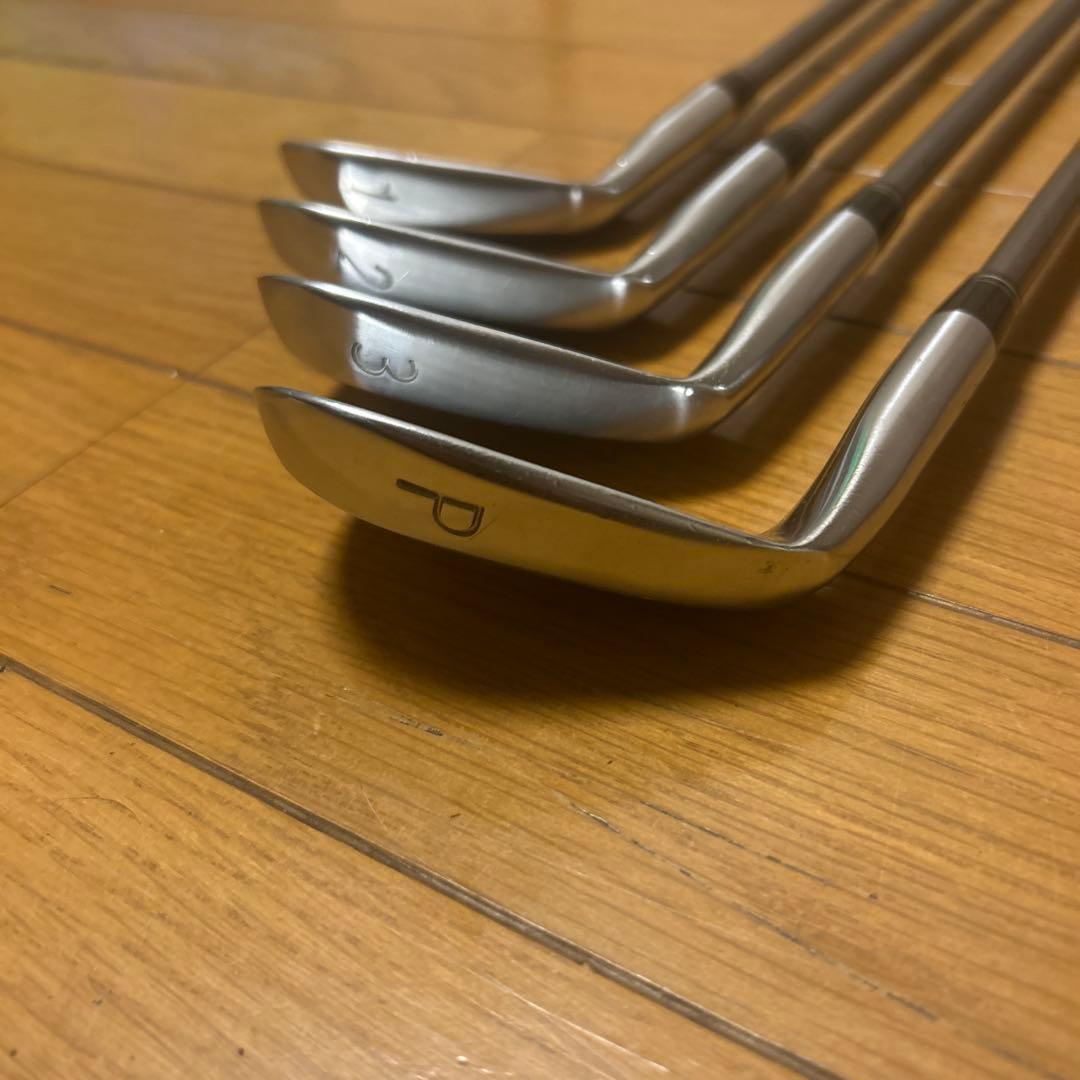 【超希少】チップゴルフ 短尺ワンレングスアイアン 室屋プロモデル 4本セット