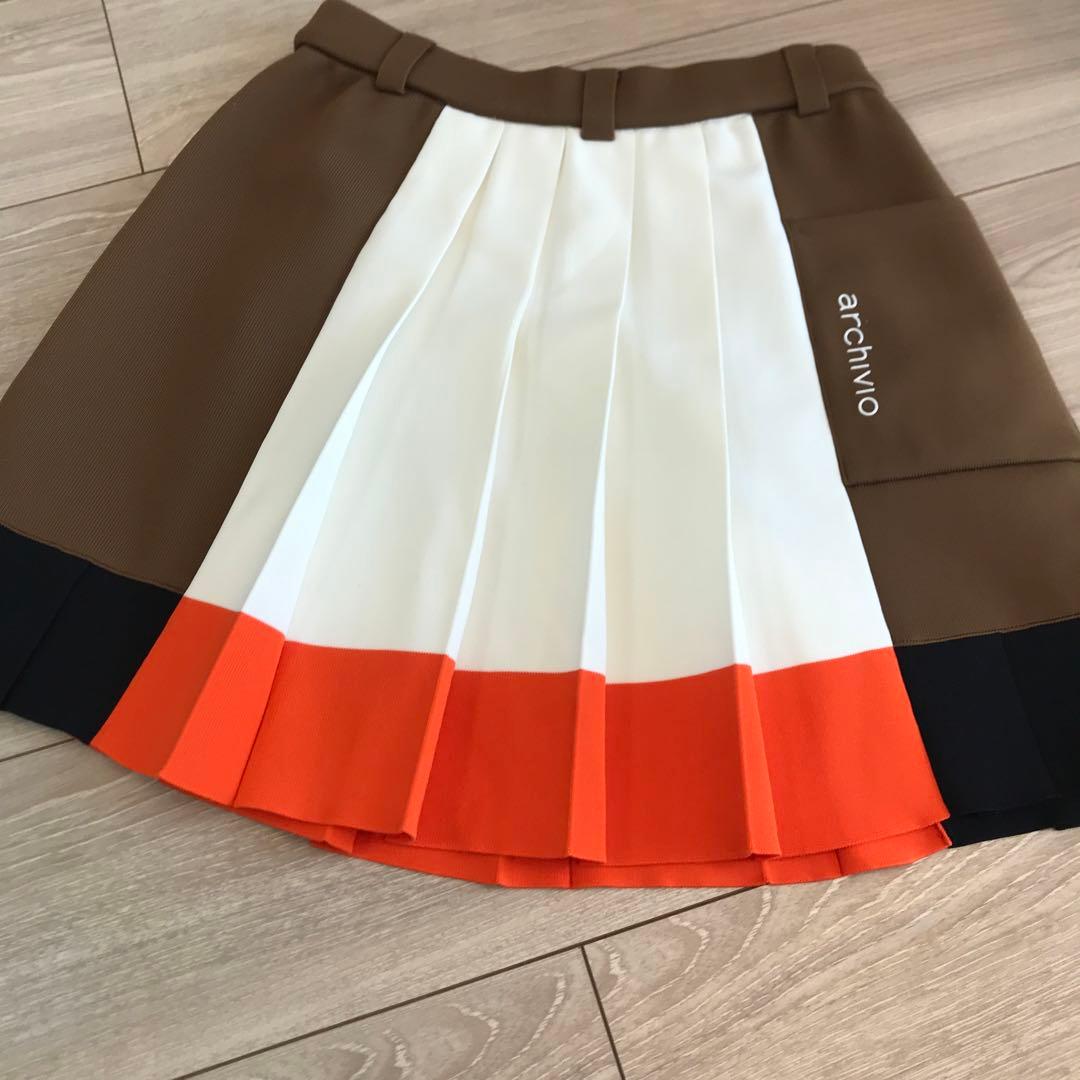 ARCHIVIO プリーツスカート