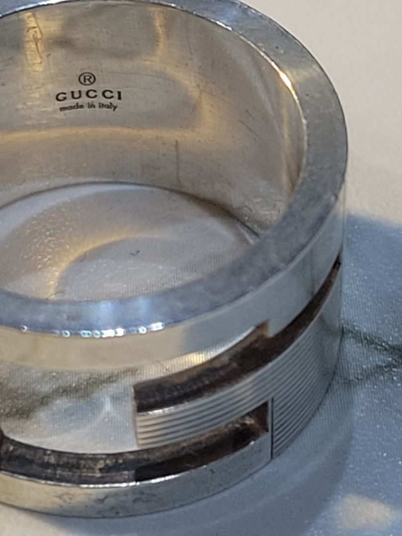 GUCCI シルバーリング サイズ16号