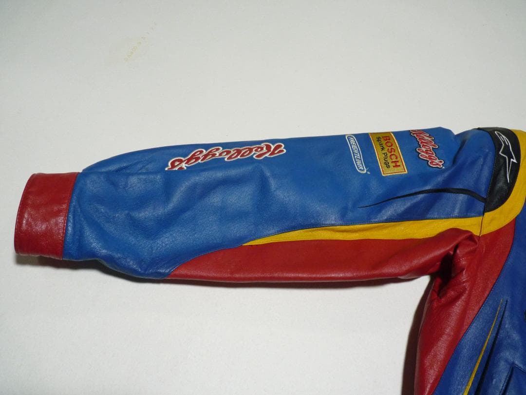 入手困難　程度良好　ケロッグ　JH DESIGN　本革　レーシングジャケット　L