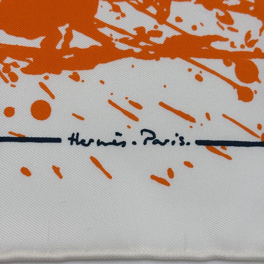 エルメス プチカレ ガウロッシュ 思いがけない馬 シルク ミニスカーフ