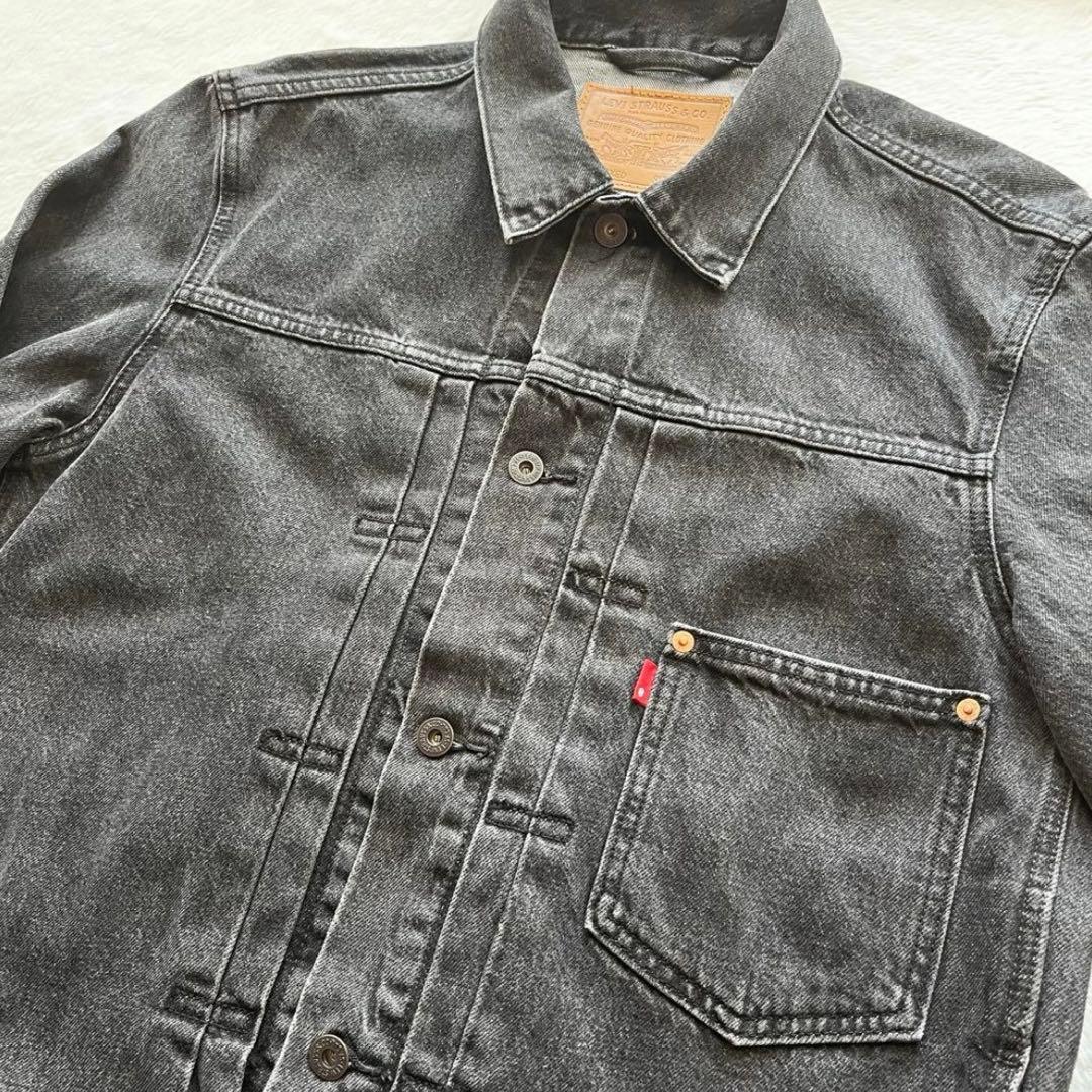 M*r様 【極美品】Levi's 先染め ブラック 1st デニムジャケット 大