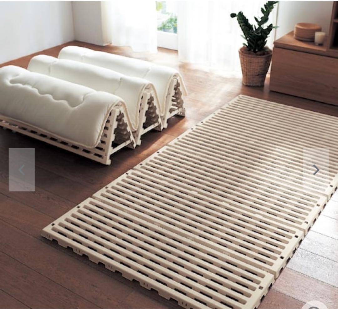 軽量樹脂製折りたたみすのこ