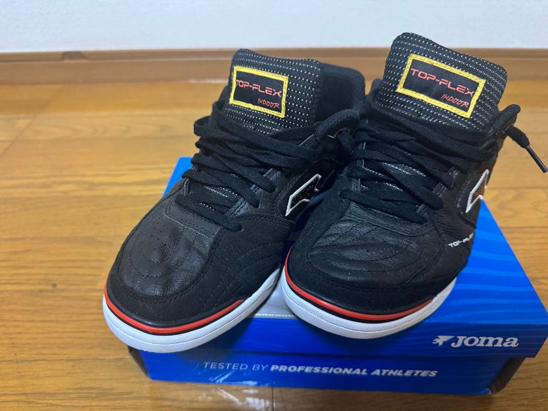 Joma TOP FLEX フットサルシューズ ブラック
