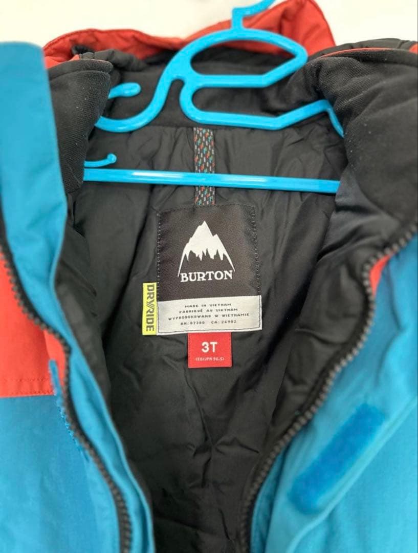 BURTON 子ども用スノーボードウェア