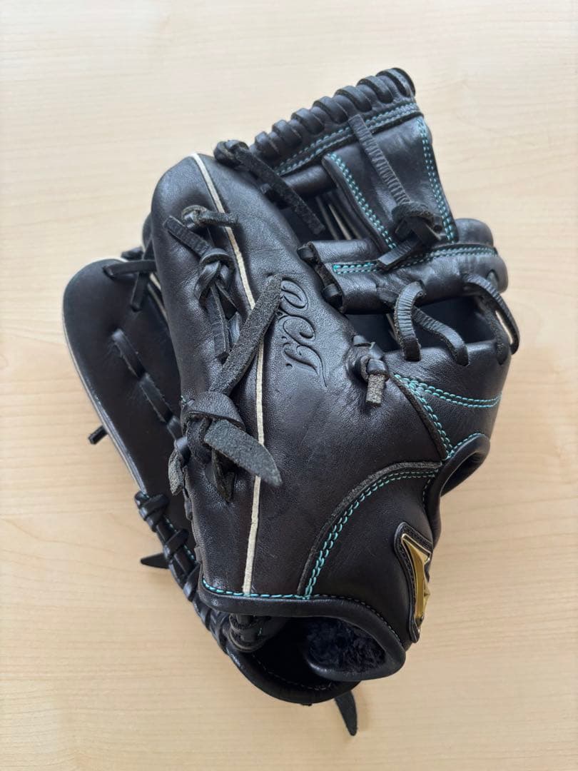 Mizuno 軟式グローブ 左利き用ブラック　子ども用Mサイズ