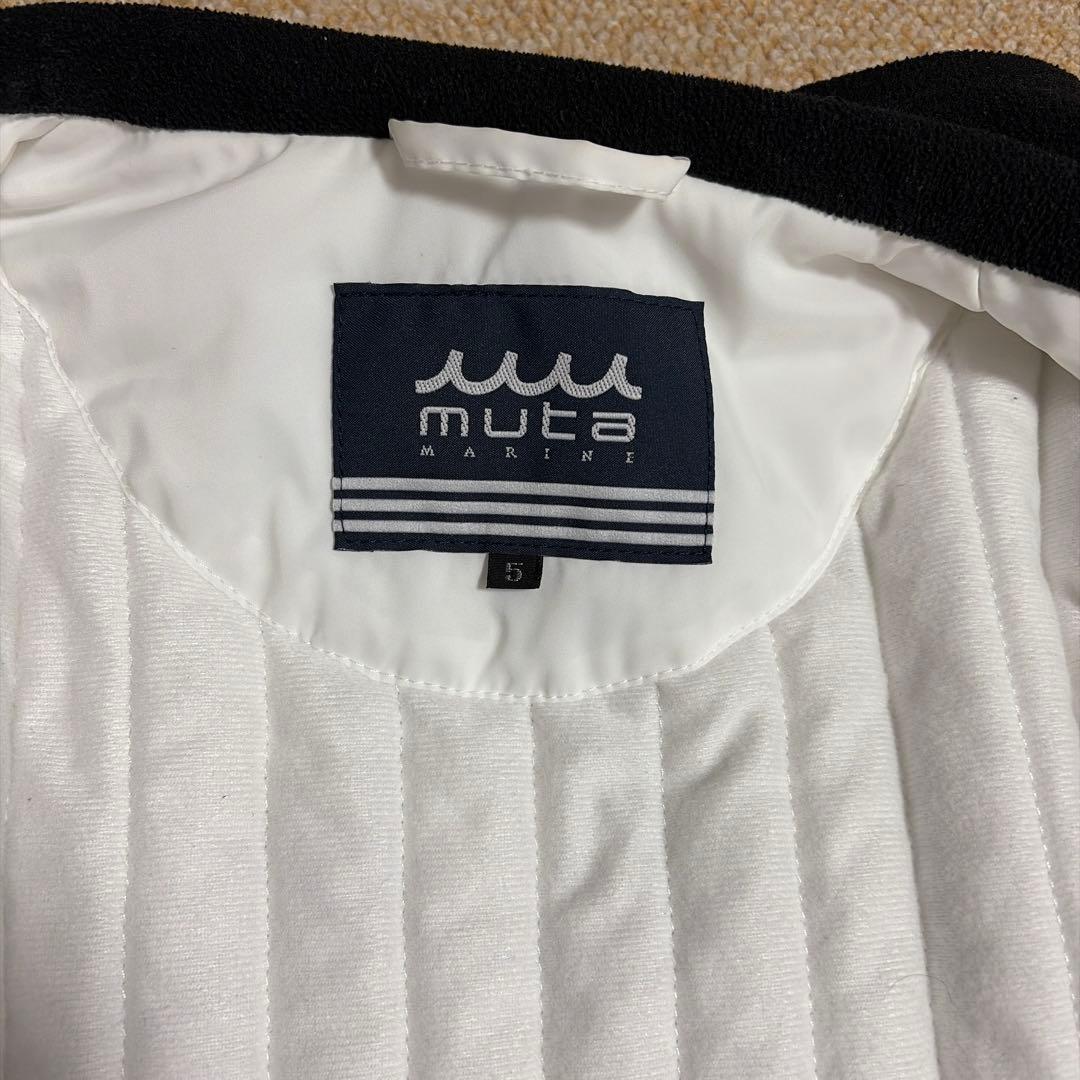 MUTA メンズベスト ホワイト M