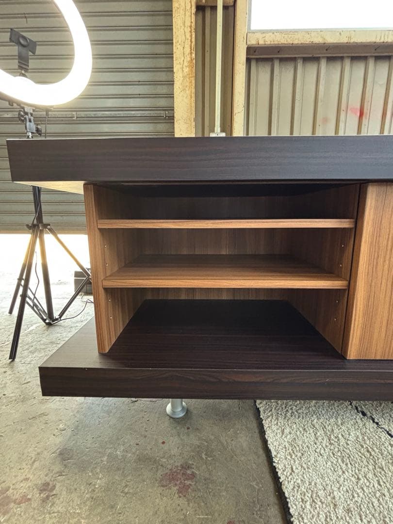 テレビボード　木目調　幅240cm R-111