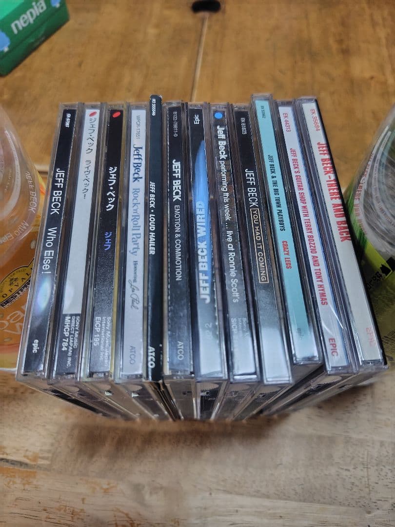 【良品】Jeff Beck CD12枚セット