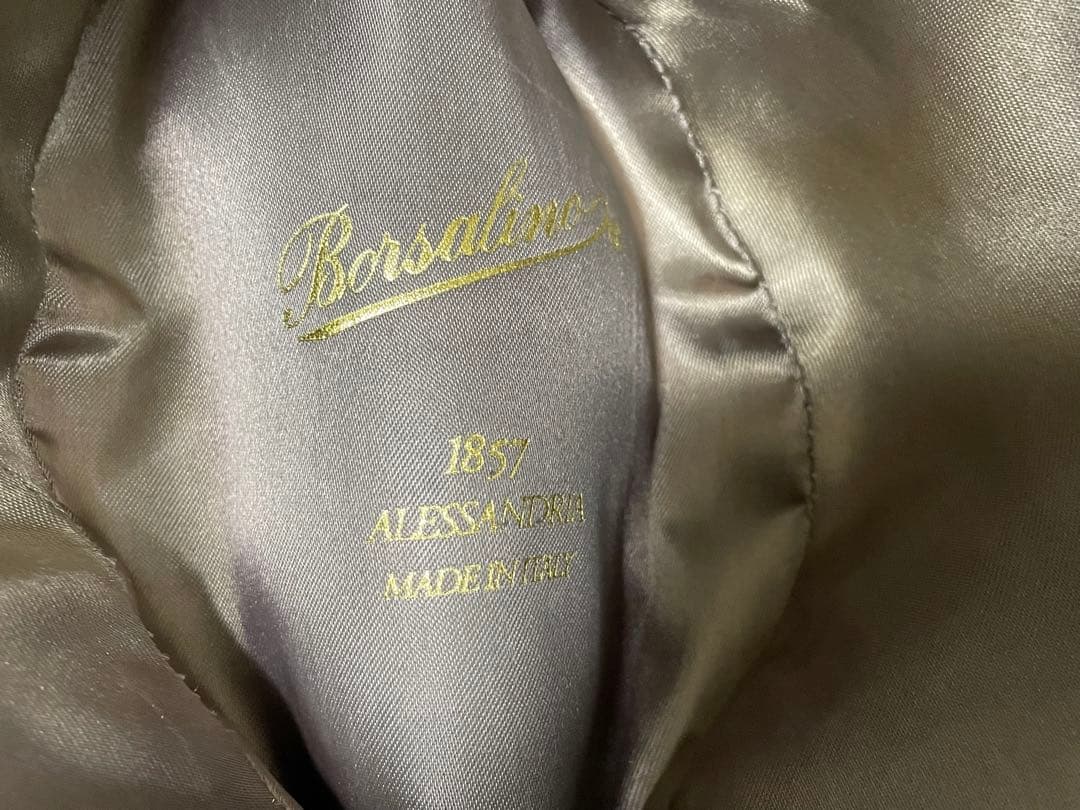 ボルサリーノ Borsalino ウールフェルトハット イタリア製