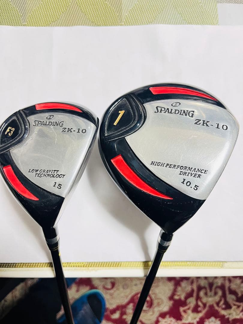 【美品】SPALDING ZK-10 ゴルフクラブ 9本セット 初心者おすすめ