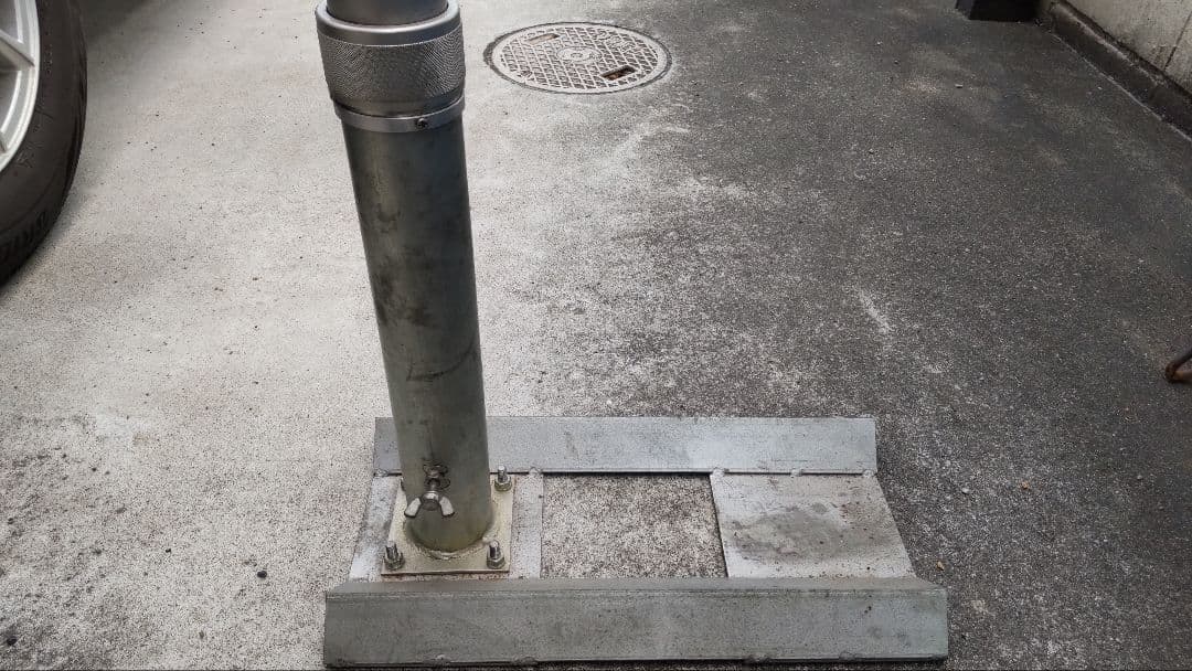 アマチュア無線移動用伸縮ポール