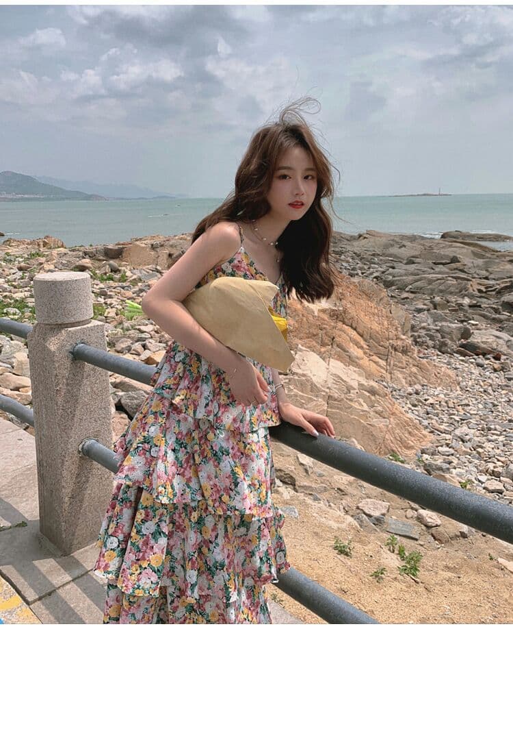 夏の半袖ワンピース