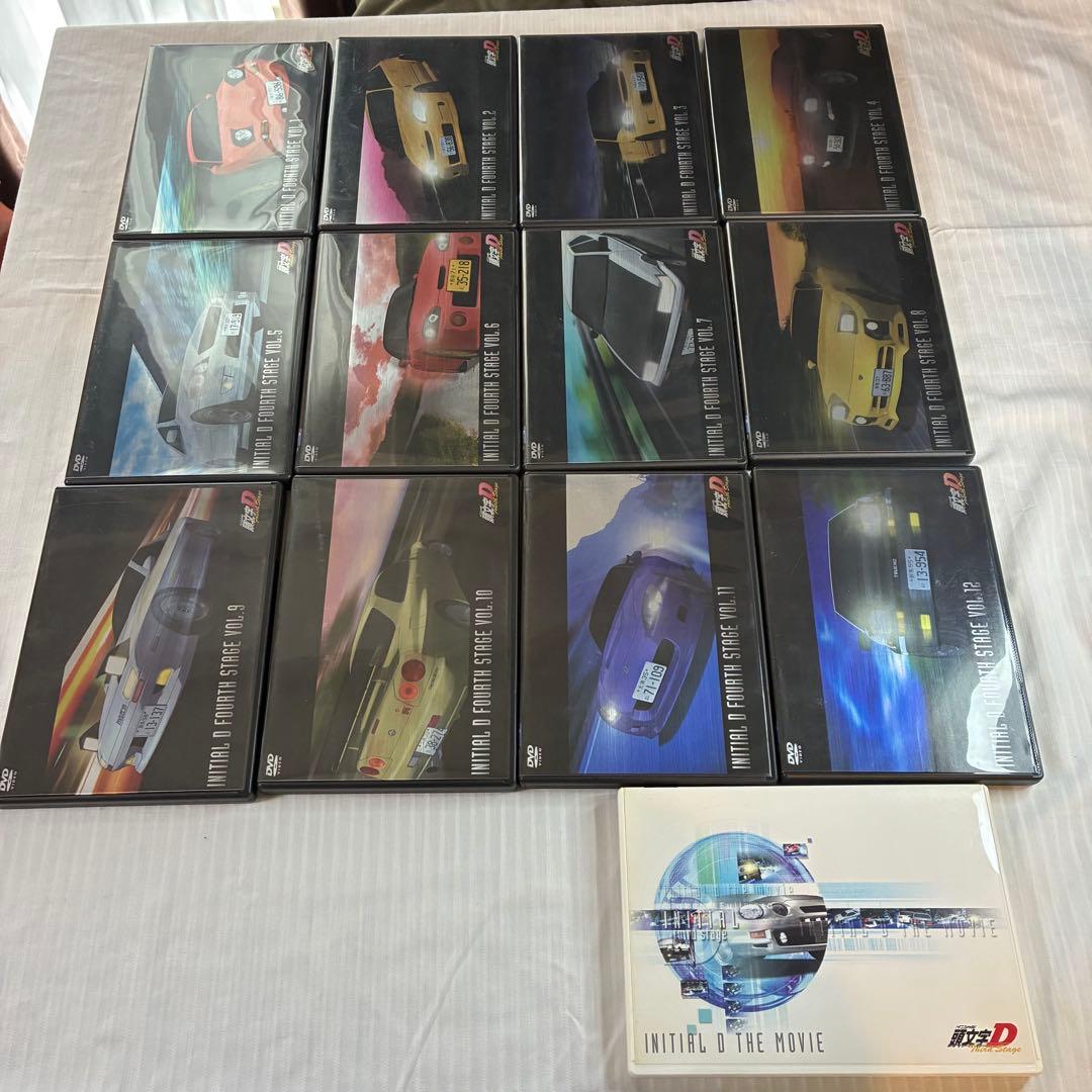 訳あり品　頭文字(イニシャル)D Fourth Stage VOL.1〜12