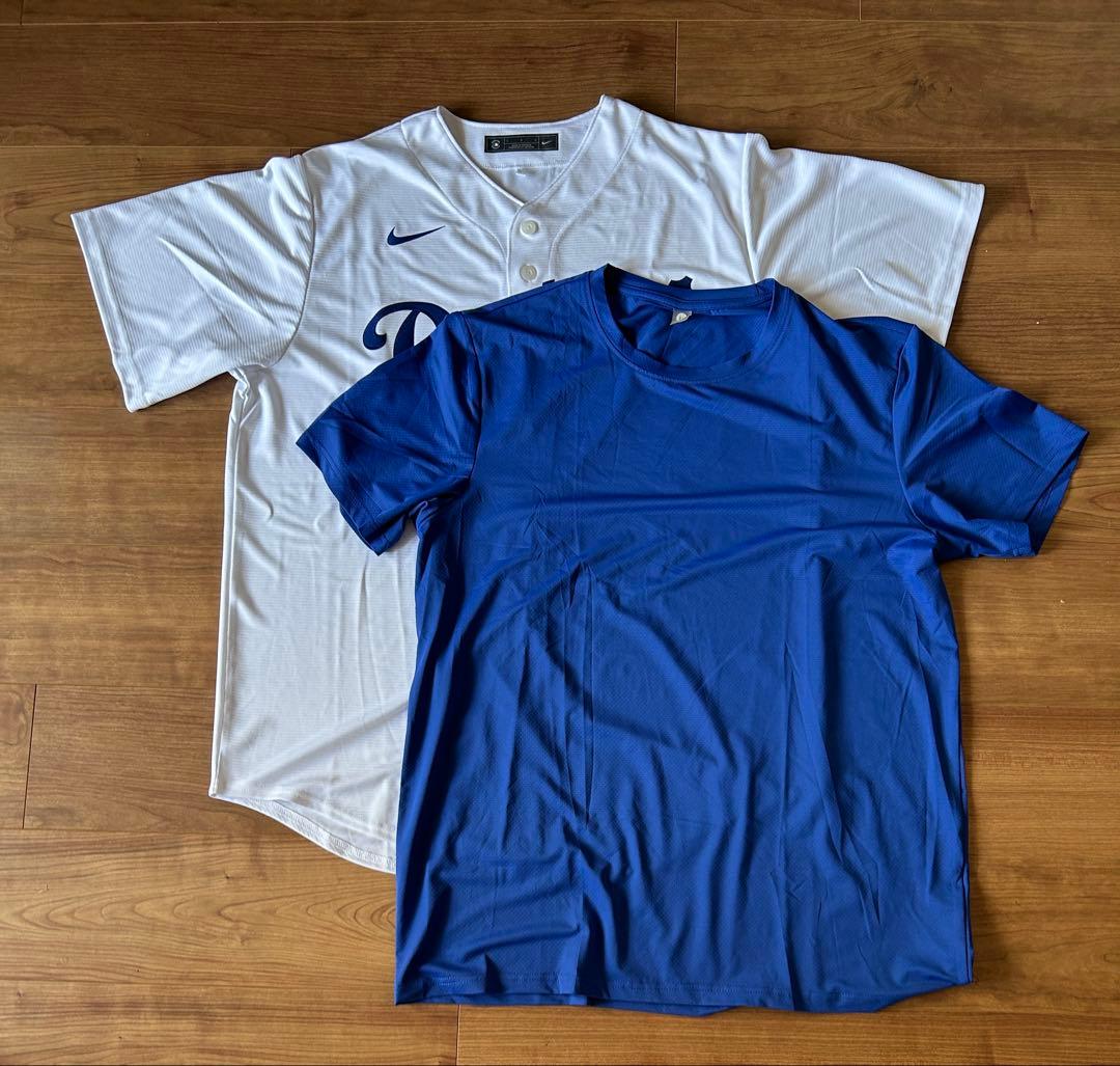 新品 Nike Dodgers ユニフォーム L ドジャース 大谷
