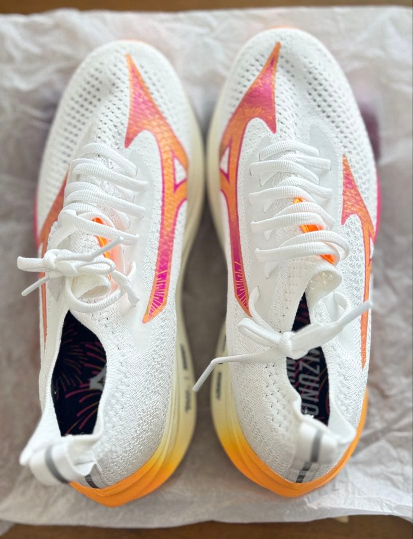 げんき　美品箱付MIZUNO ネオ ゼン HANABI PACK 25cm