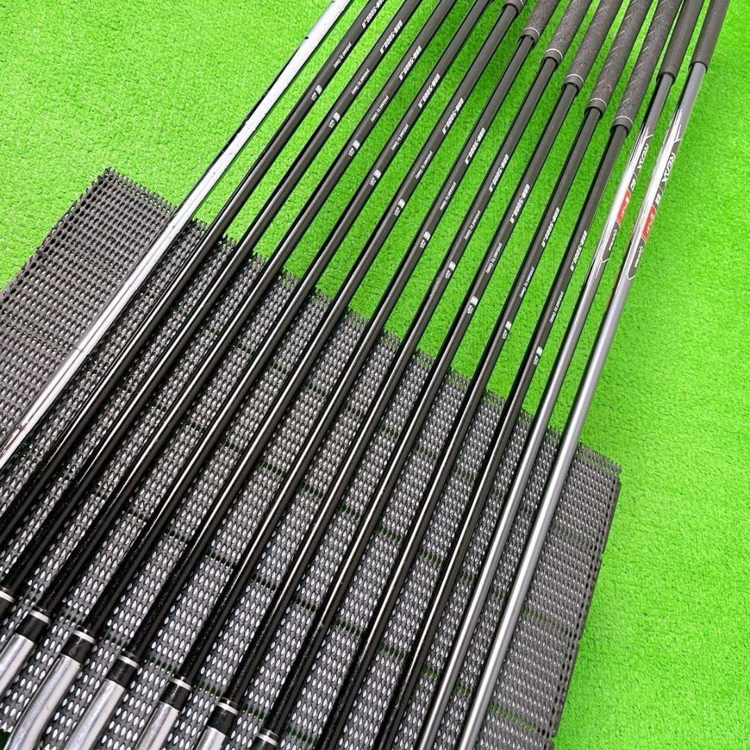 テーラーメイド エアロバーナー ブラック ゴルフクラブ メンズ セット 右打ち