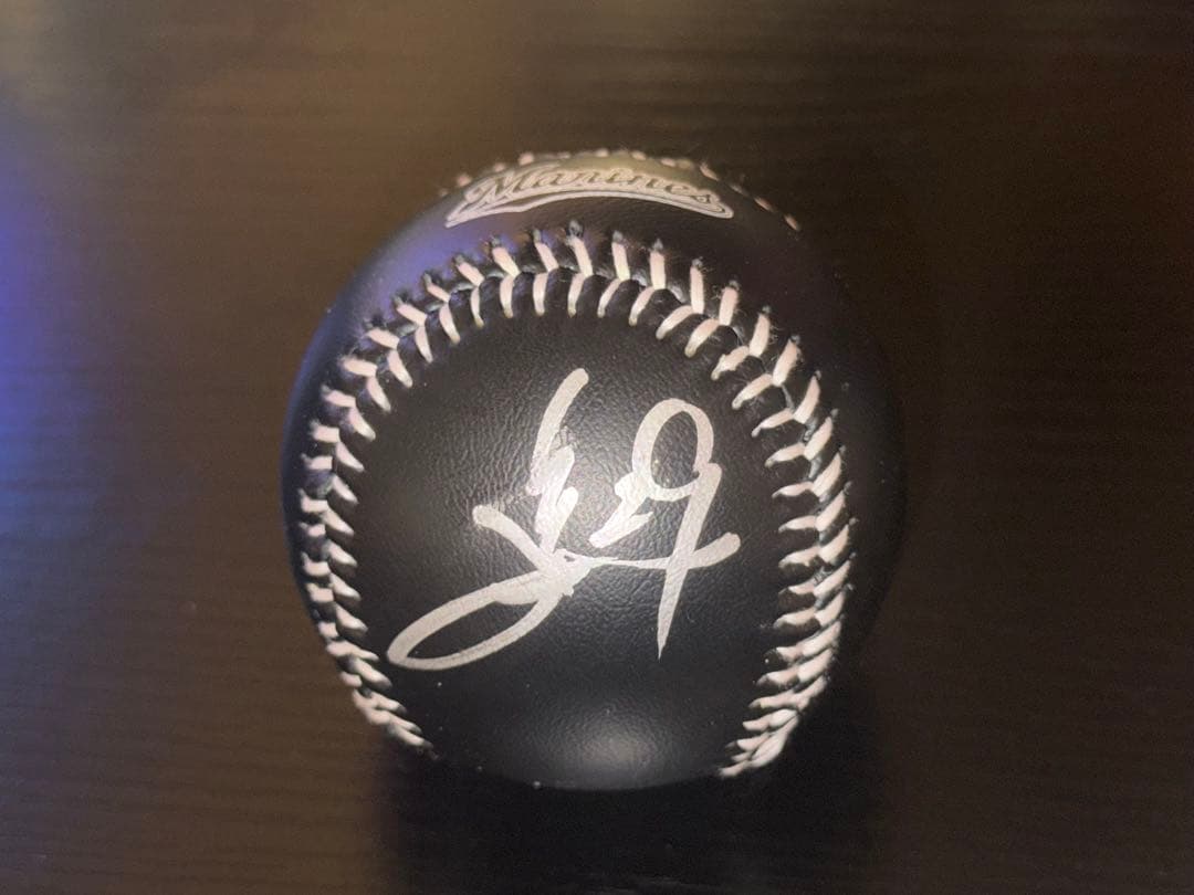 ⭐︎千葉ロッテマリーンズ　西野勇士選手　投げ入れ　直筆サインボール⭐︎