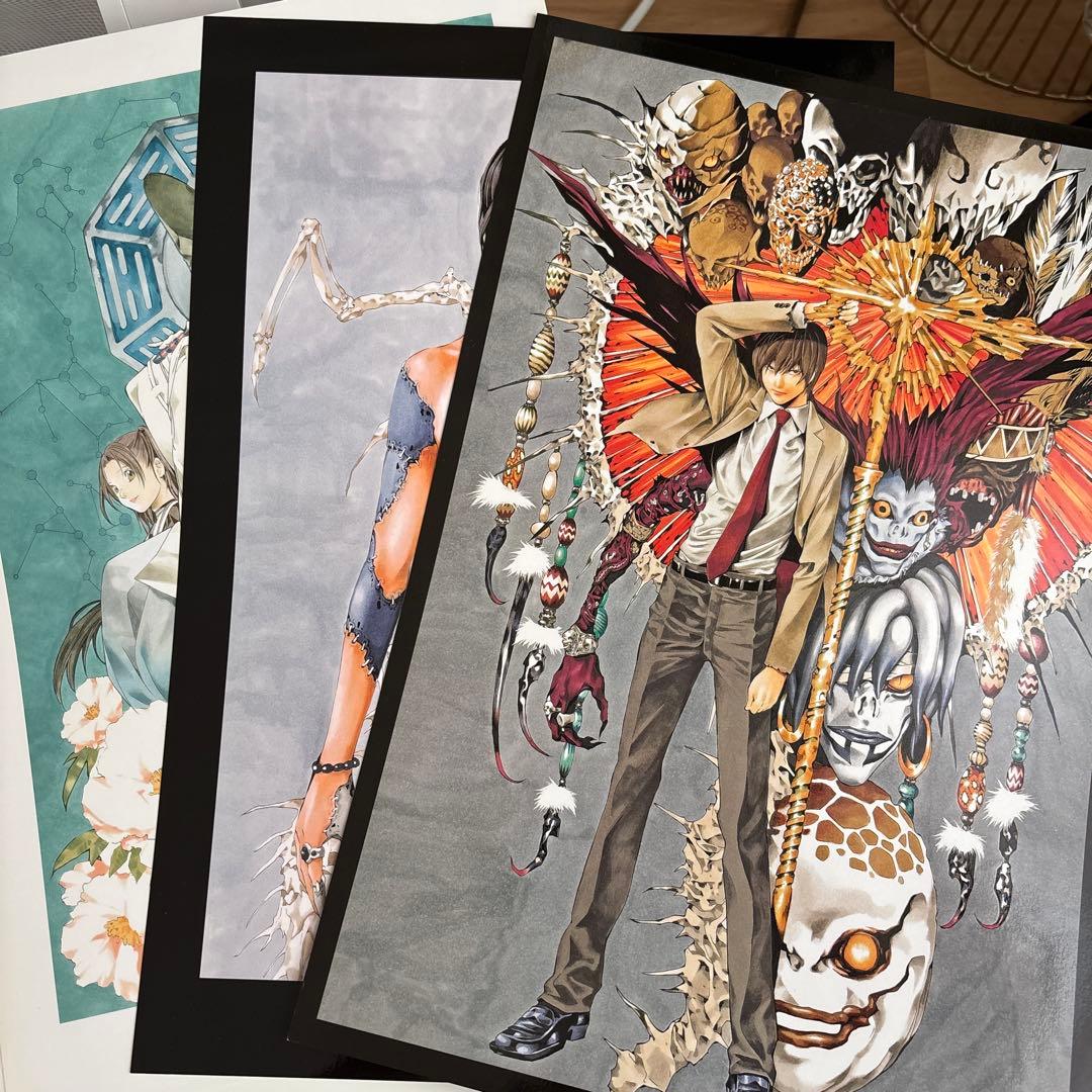 小畑健 イラスト集 blanc et noir 初版