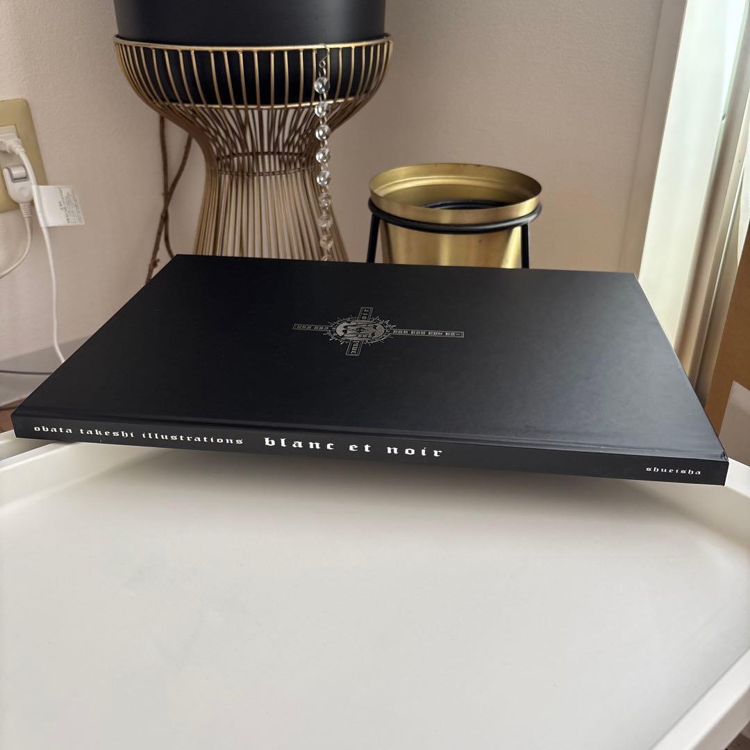 小畑健 イラスト集 blanc et noir 初版