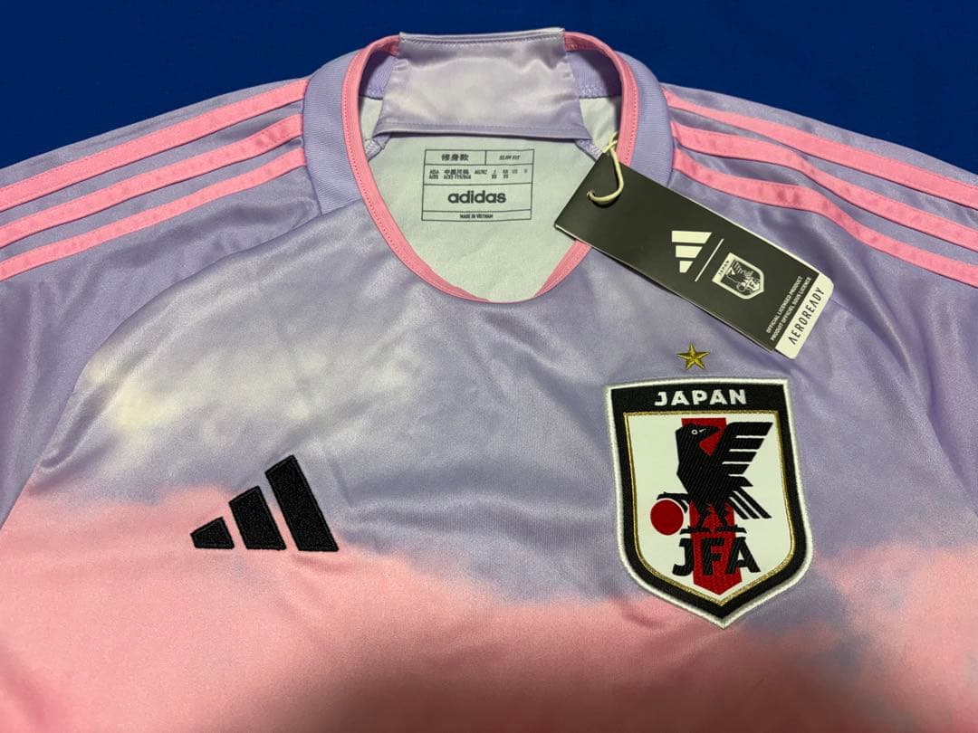 【なでしこジャパン／adidas】2023 アウェイ ユニフォーム (XS)